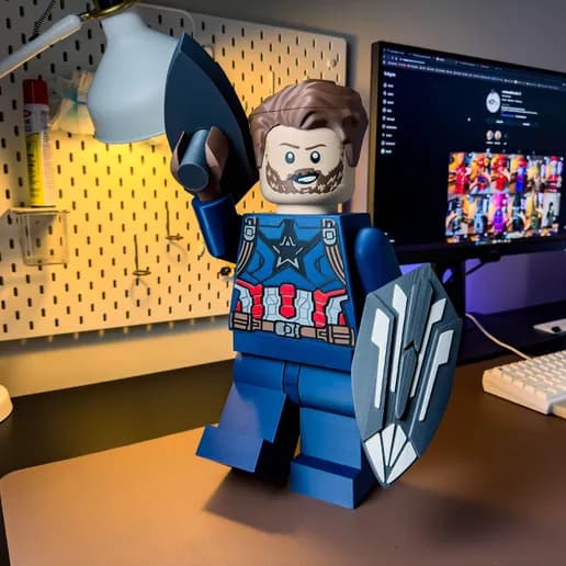 CAPTAIN AMERICA (Infinity War) Modular Figure!