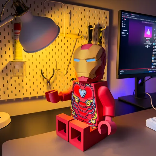 IRON MAN Modular Figure! Genius, Billionaire