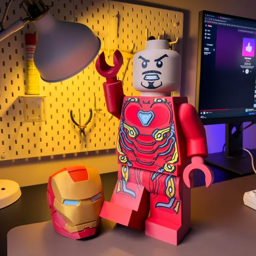 IRON MAN Modular Figure! Genius, Billionaire