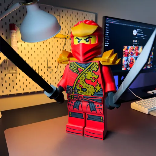 Ninja of Fire Modular Figure