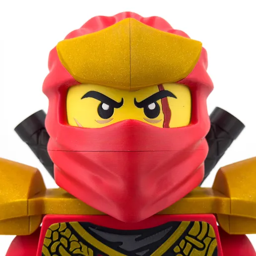Ninja of Fire Modular Figure