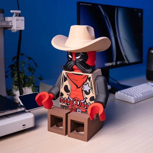 Sheriff Deadpool Modular Figure