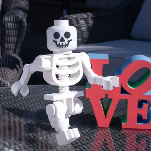 Skeleton Giant Minifigure (16") – Standalone Design!