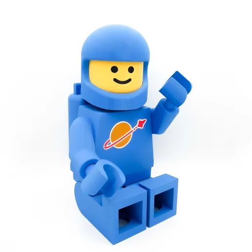 Spaceman Giant Minifigure (16") – Classic & Benny Edition!