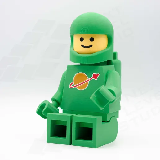 Spaceman Giant Minifigure (16") – Classic & Benny Edition!