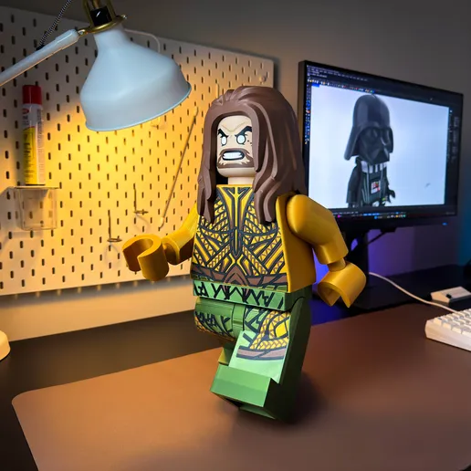 The Aquaman Modular Figure! King of Atlantis