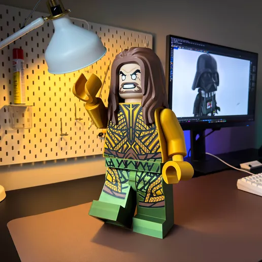 The Aquaman Modular Figure! King of Atlantis