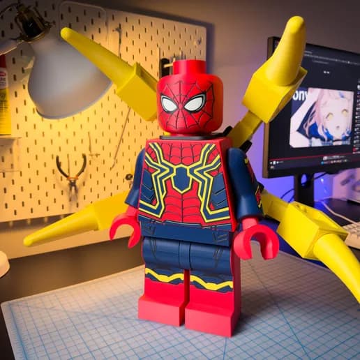 The Iron Spider Modular Figure! Infinity Gauntlet Ready