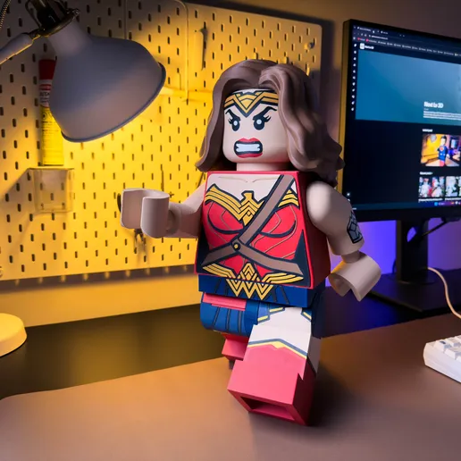 The Wonder Woman Modular Figure! Warrior of Themyscira