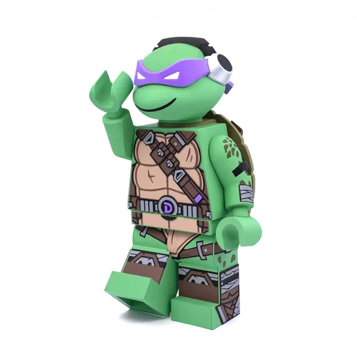 TMNT Donatello Modular Figure