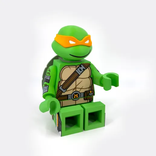 TMNT Michelangelo Modular Figure